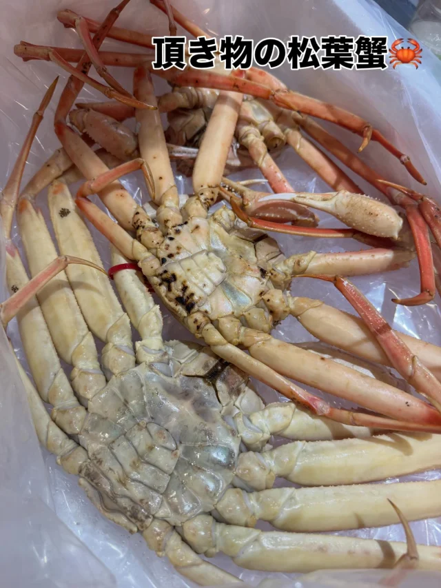 頂き物のヒトコマ
- 山陰の冬の味覚 松葉ガニ 編-

⭐︎振り返り投稿

ありがたいことに
自分ではなかなか手が出ない
🦀さんを頂けたあの日🥹

ご馳走様でした🦀

#山陰 #島根 #松葉ガニ #頂き物 #ありがとうございます